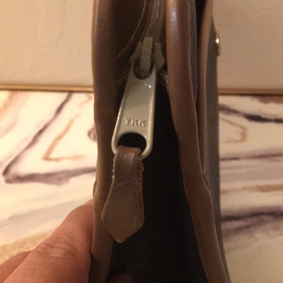 Vintage Christian Dior Honeycomb Monogram Leather Toiletry Clutch - Picture 4 of 9